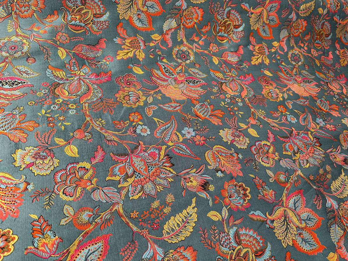 Tessuto arredo jacquard "Ynaia" Ciel