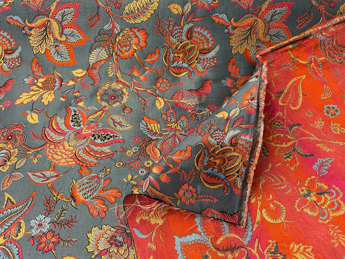Tessuto arredo jacquard "Ynaia" Ciel