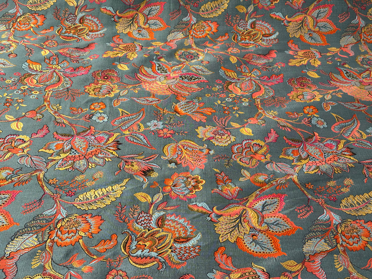 Tessuto arredo jacquard "Ynaia" Ciel