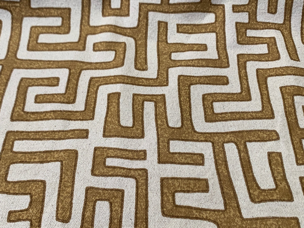 Tessuto arredo in cotone stampato alt. 150 cm. "Raffia" - letele.it tessuti arredo