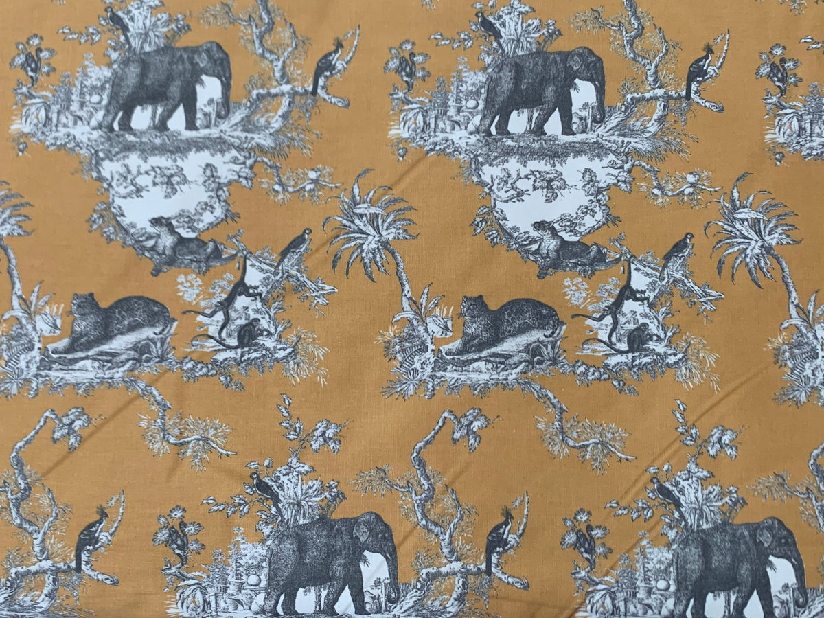 Tessuto arredo Toile de jouy " Indienne" - letele.it tessuti arredo