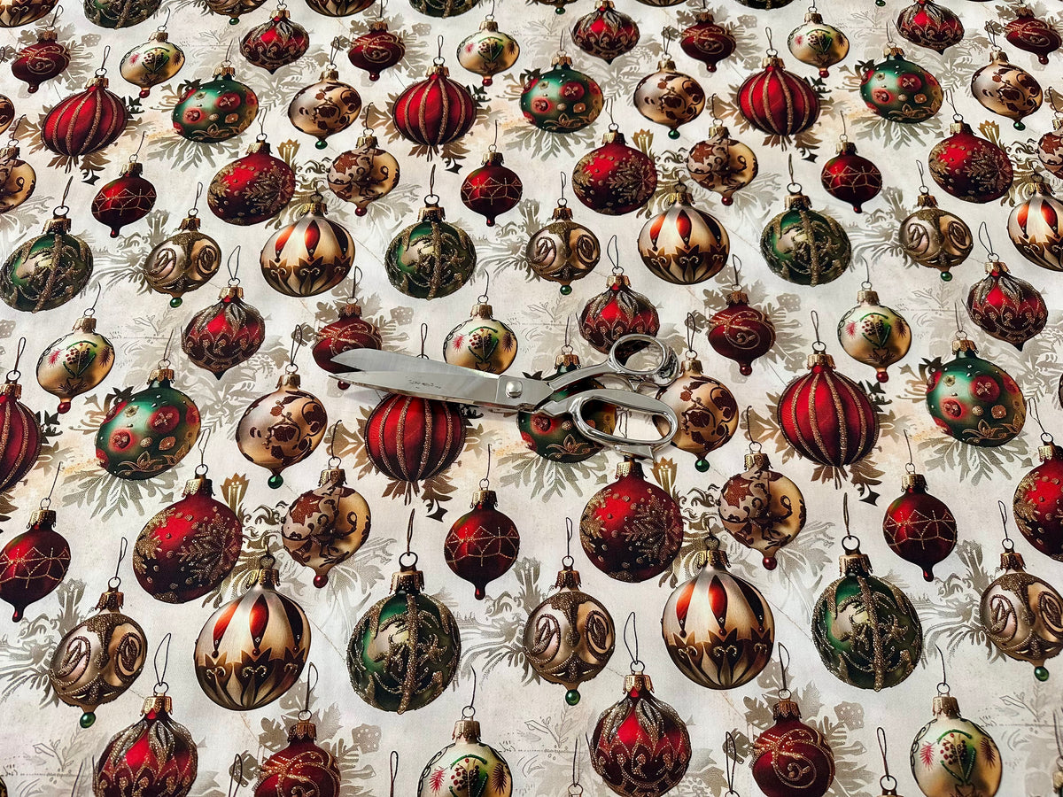 Tessuto arredo natalizio alt. 320 cm. " Gocce di natale"