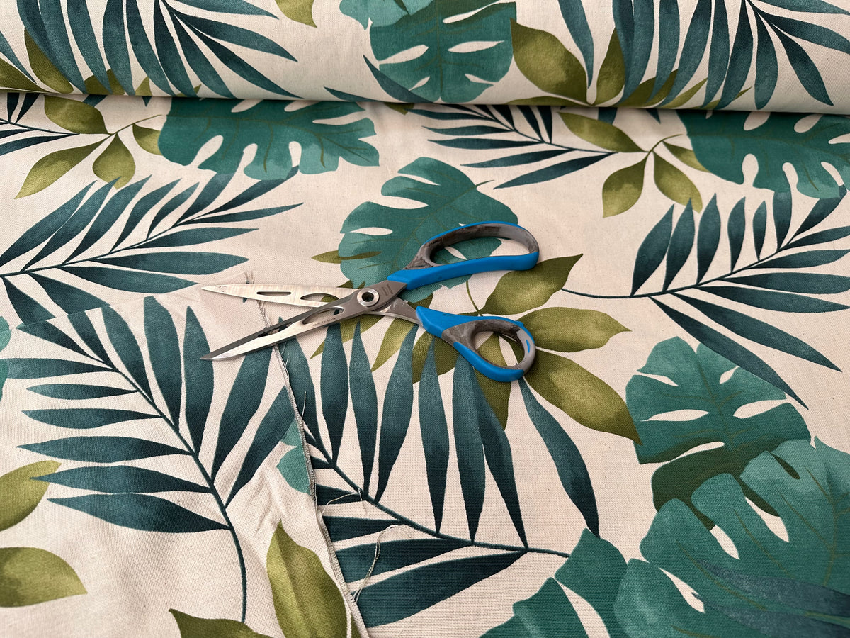 "foliage" printed furnishing fabric