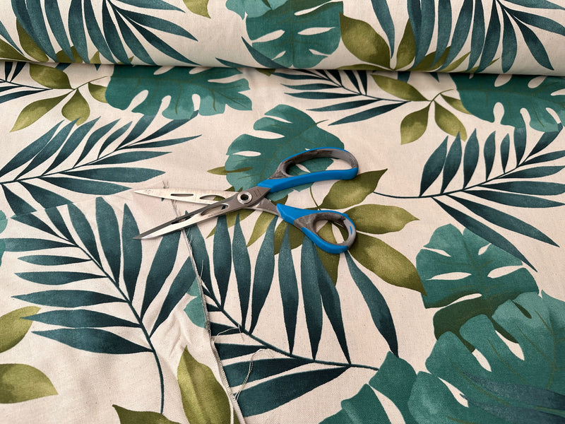 "foliage" printed furnishing fabric