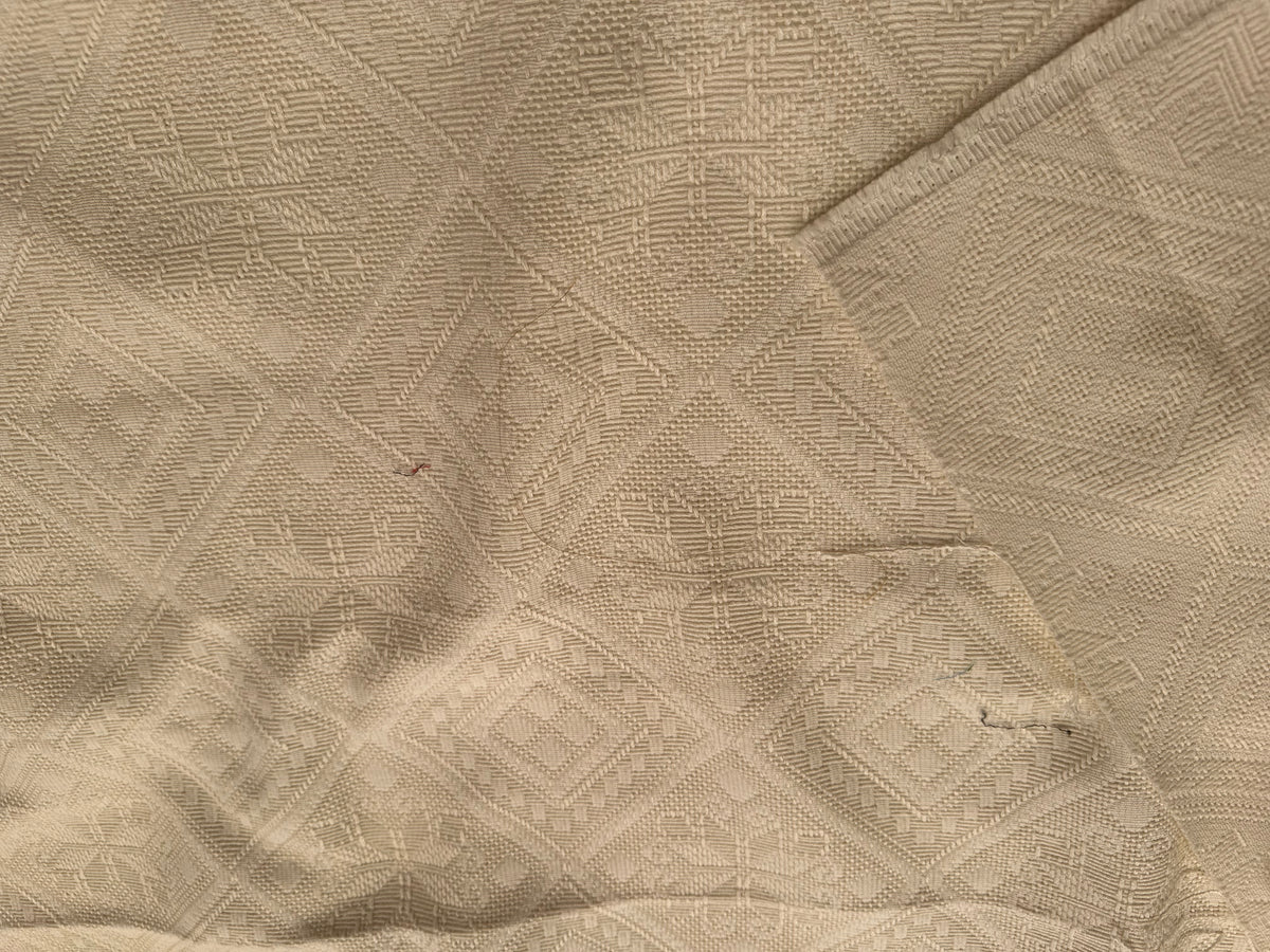 remnant of "diamond" metellassè furnishing fabric cm. 100 x 140