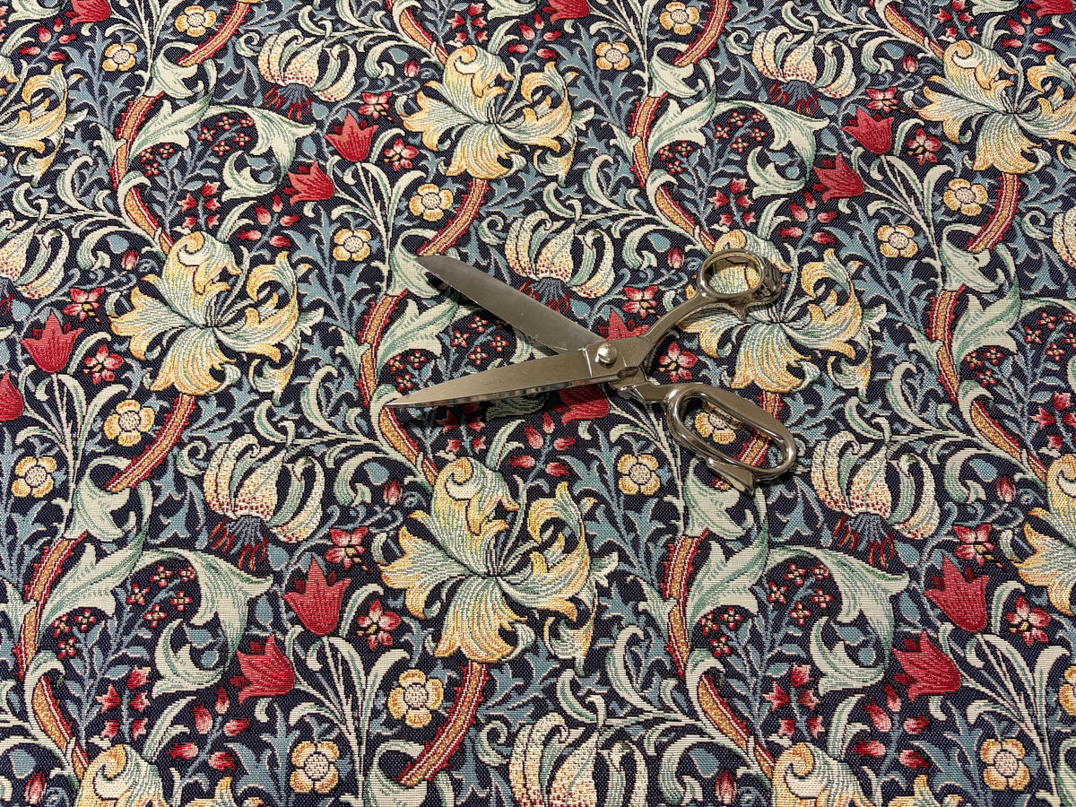 Tessuto arredo gobelin "Arts & Crafts" col. 10