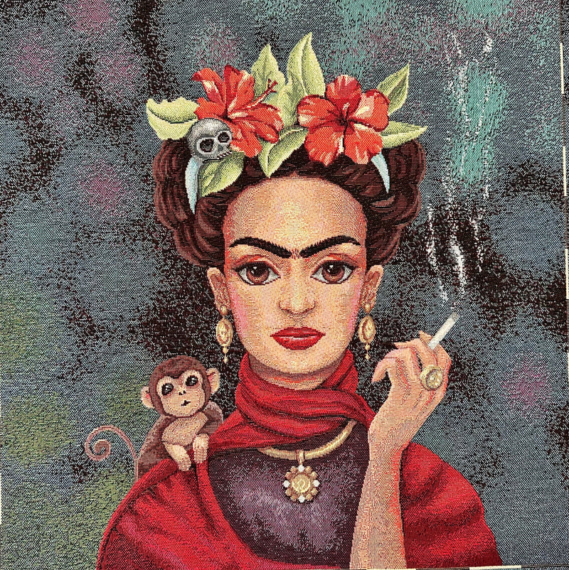 Pannello in gobelin formato cm. 47 x 47 Frida # 3