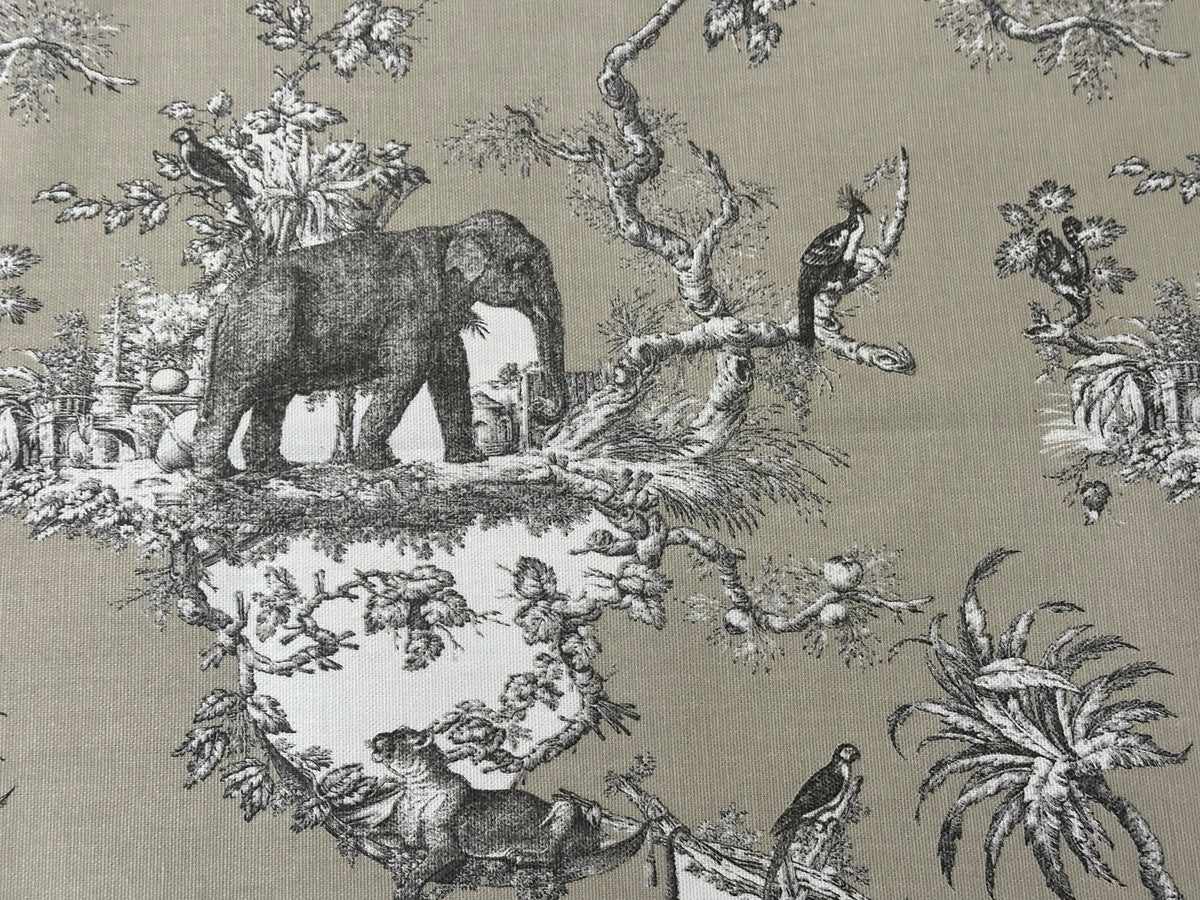 Tela decorativa Toile de jouy "Indienne"