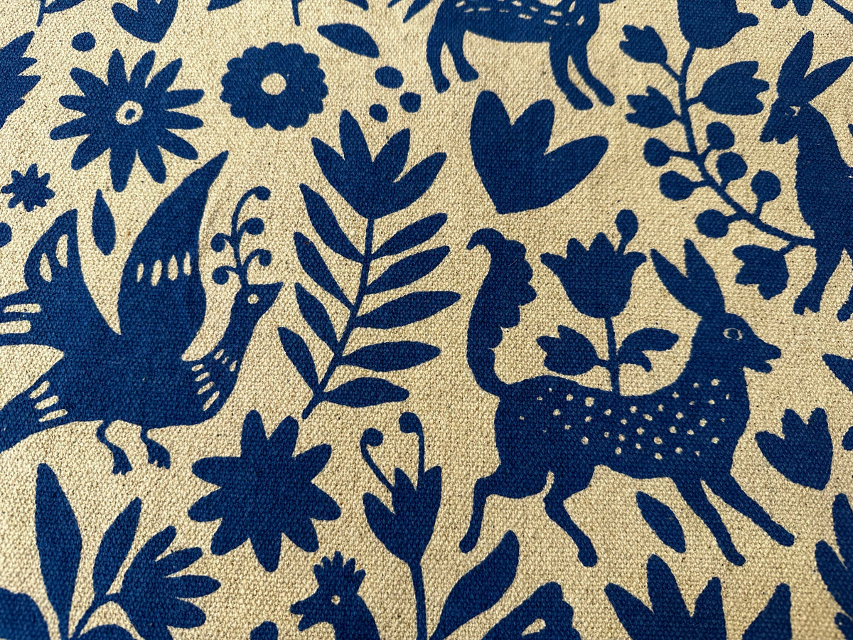 Tessuto in canvas di cotone alt. 150 cm. "Otomi"