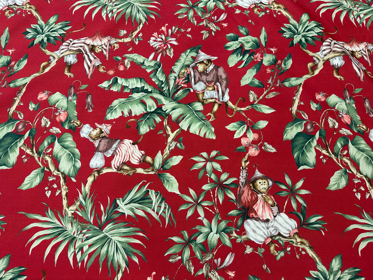 "Mocambo" printed cotton furnishing fabric