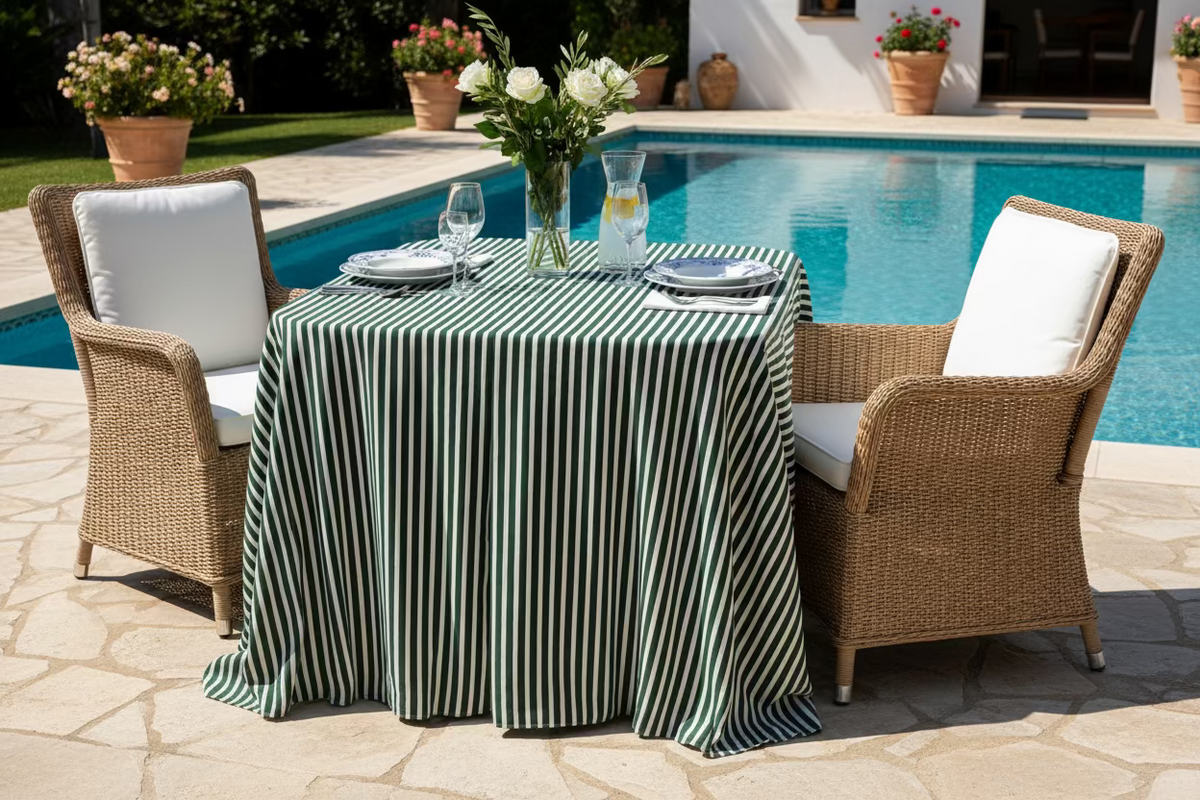 Tessuto arredo da esterno "Ithaque" verde