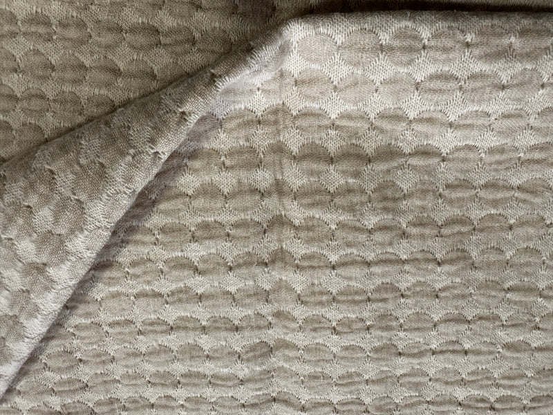 remnant of "matlassè" furnishing fabric