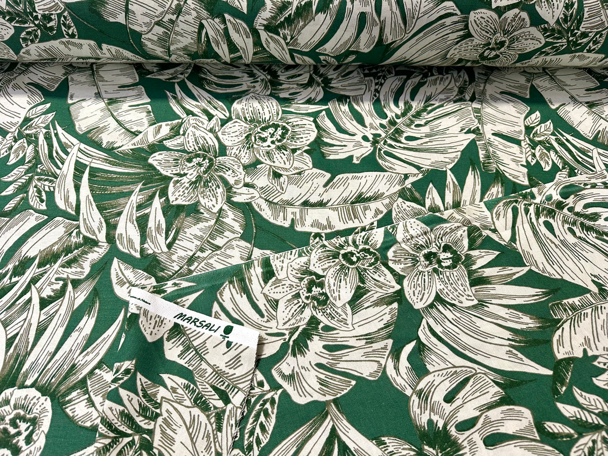 "Marsali" printed cotton furnishing fabric