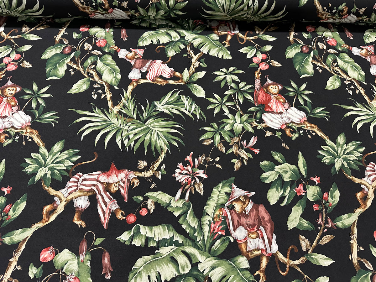 "Mocambo" printed cotton furnishing fabric