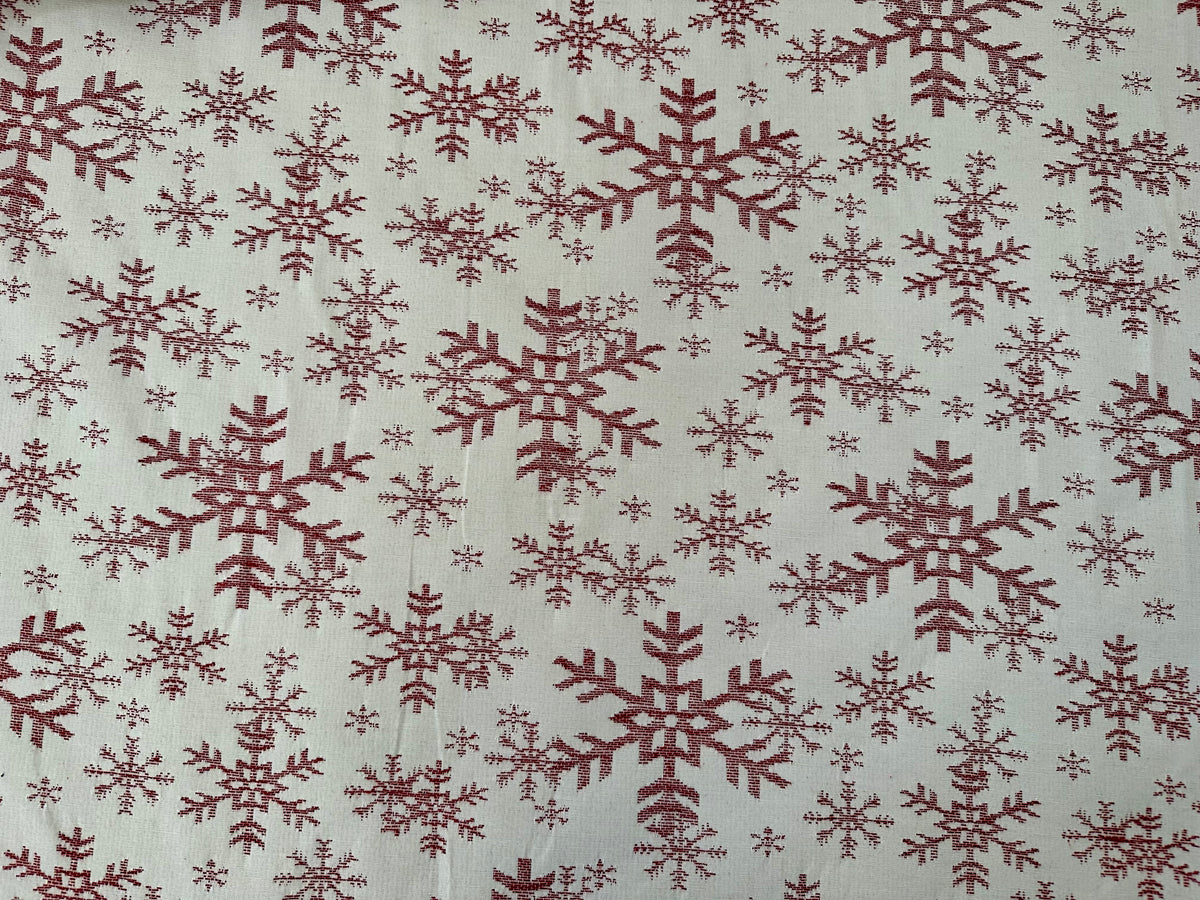 Jacquard Christmas furnishing fabric height. 280 cm. "Sillian"