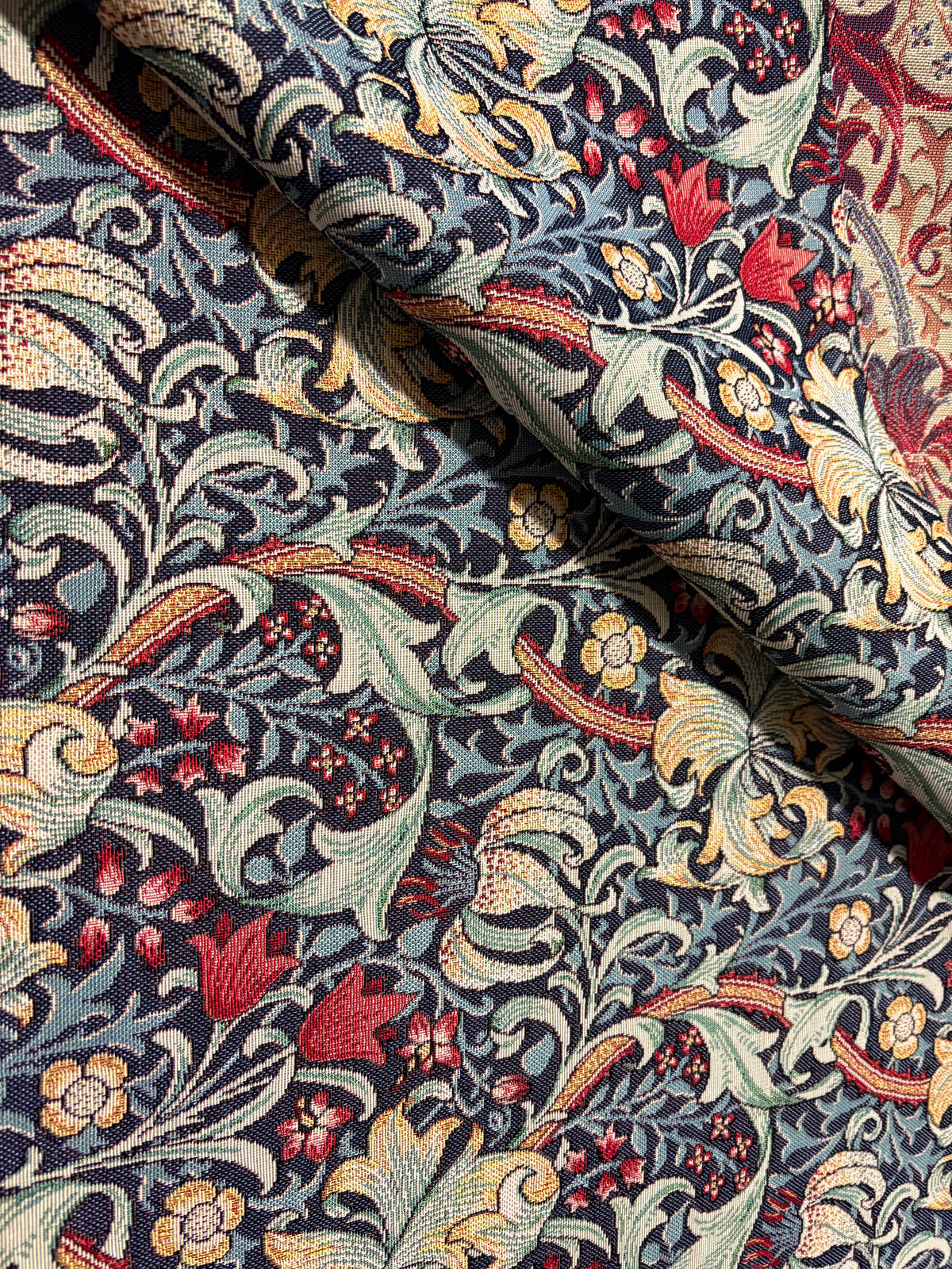 Tessuto arredo gobelin "Arts & Crafts" col. 10