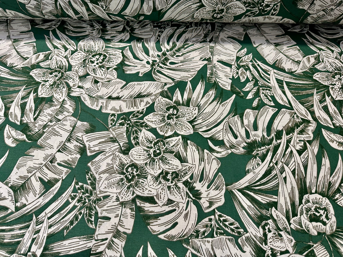 "Marsali" printed cotton furnishing fabric