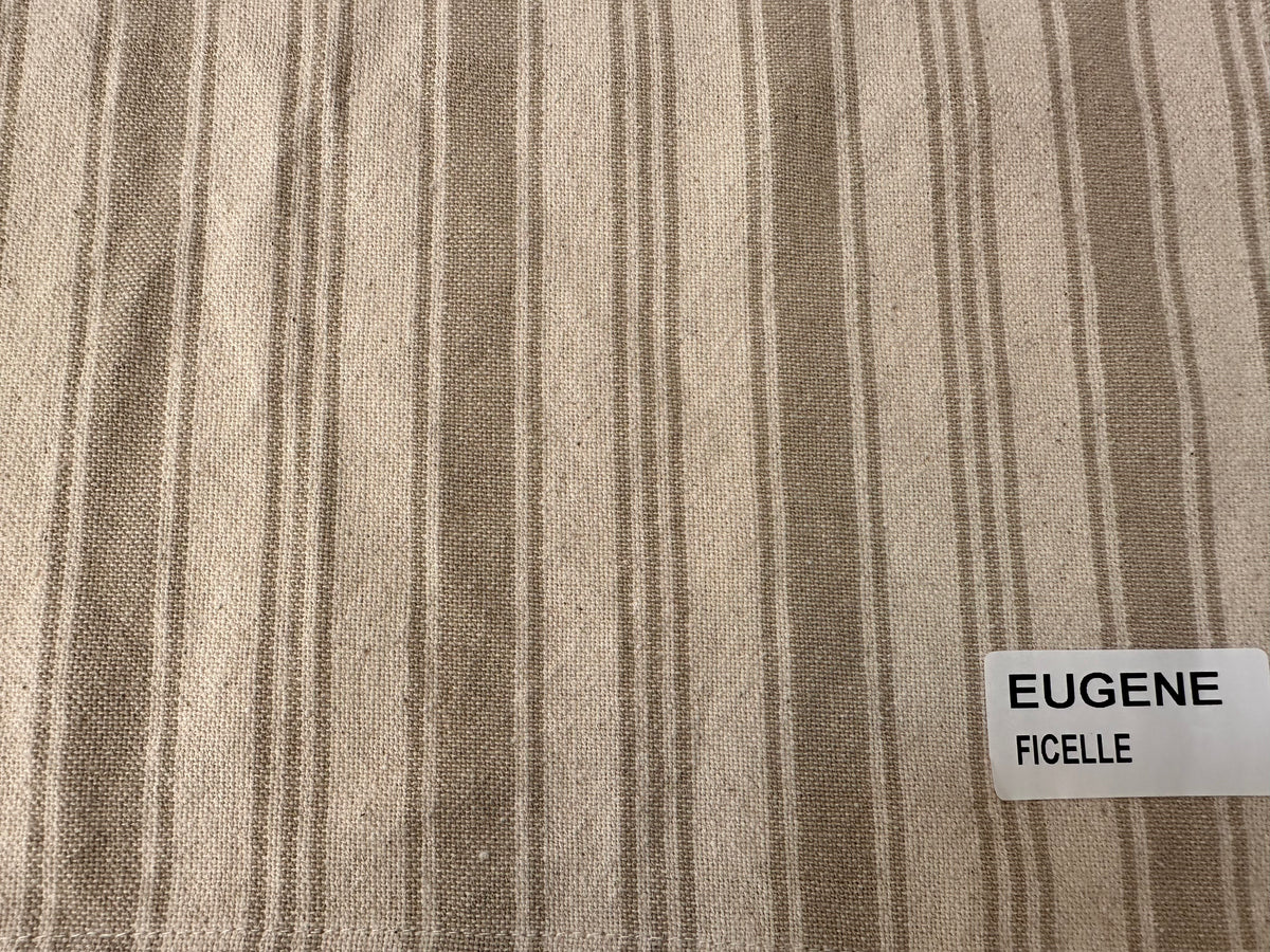 "Eugene" Ficelle yarn-dyed cotton furnishing fabric