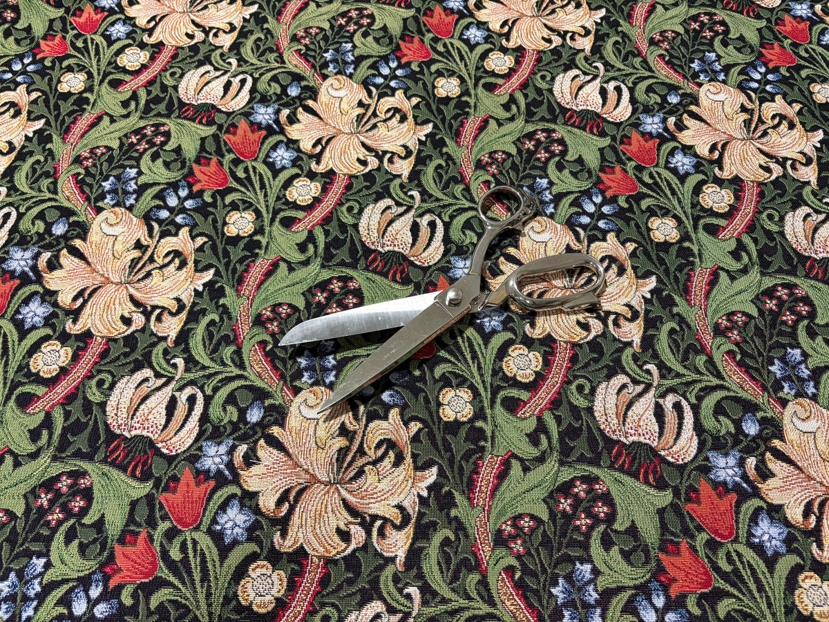 Tessuto arredo gobelin "Arts & Crafts" col. 4