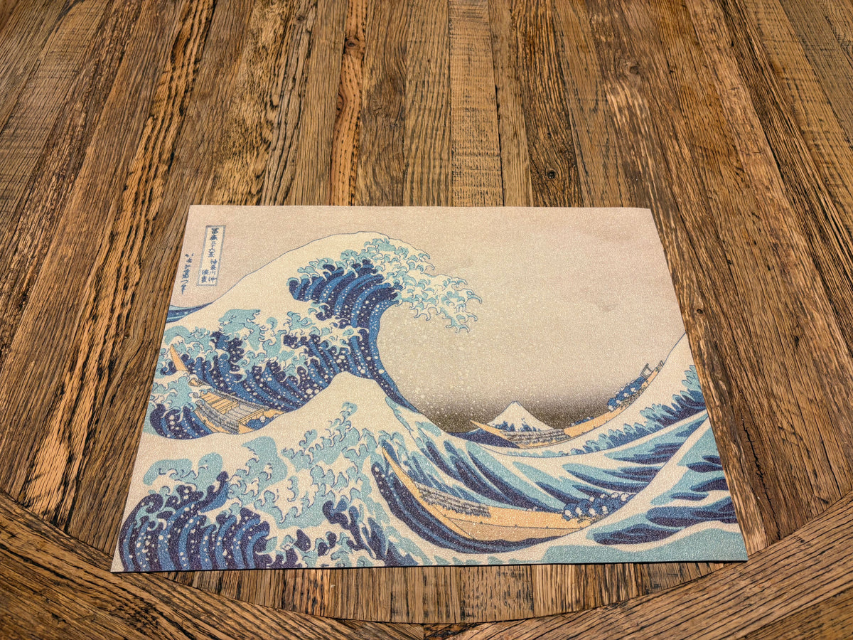 Tovaglietta in vinile cm. 45 x 30 "La grande Onda di Kanagawa"