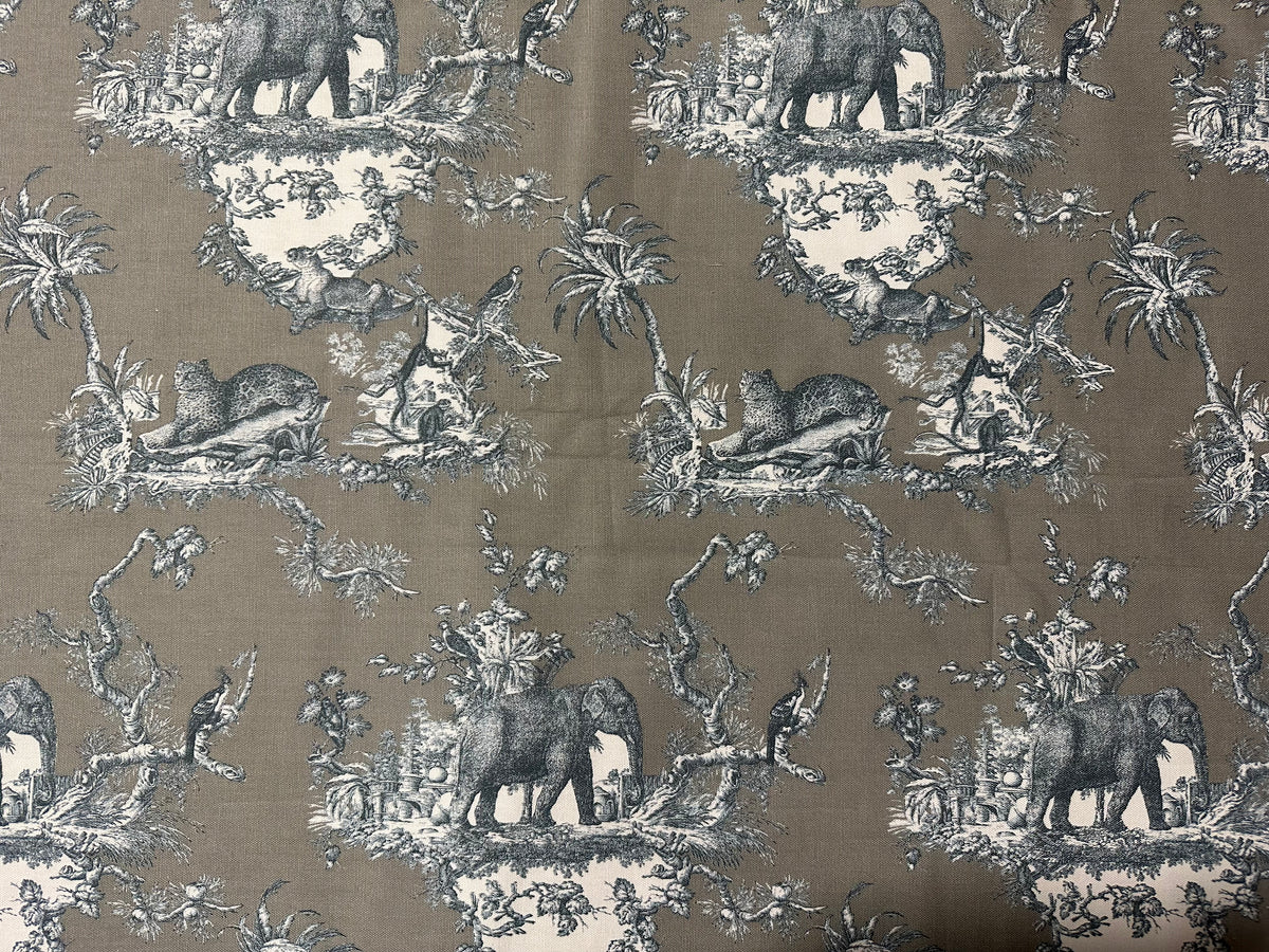 Tela decorativa Toile de jouy "Indienne"