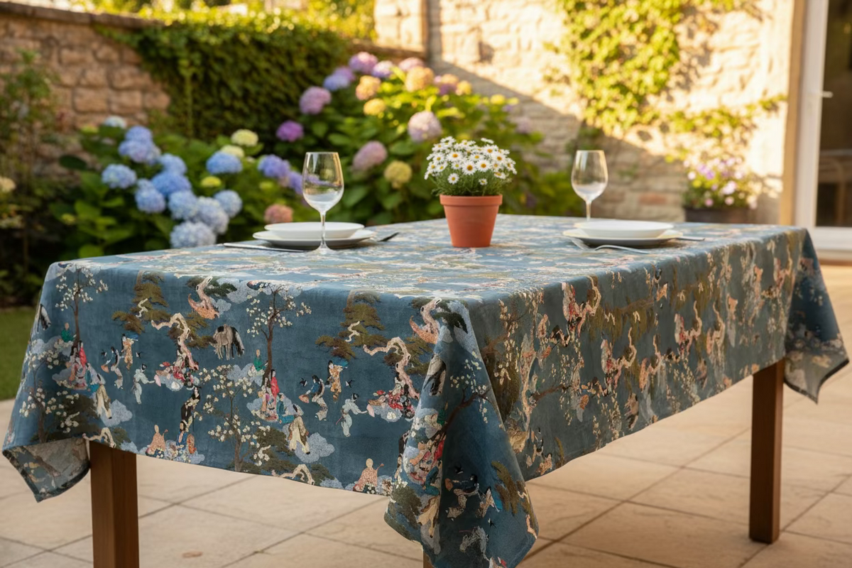 Tessuto Arredo in cotone stampato "Myama"