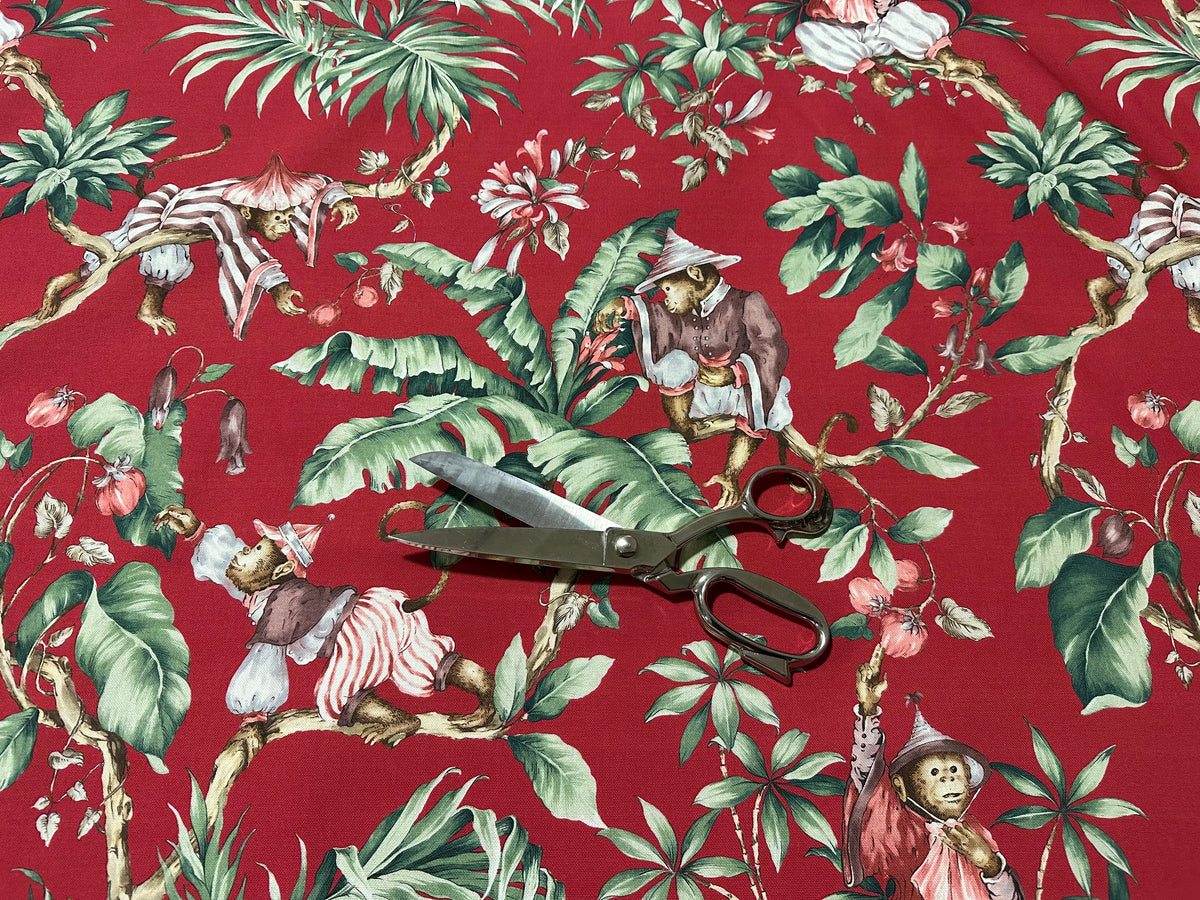 "Mocambo" printed cotton furnishing fabric