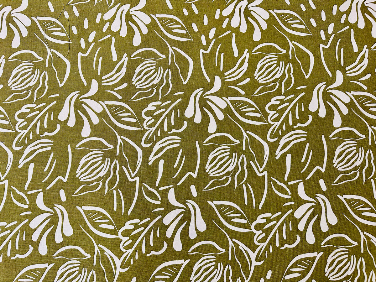 "Cabrera" printed cotton furnishing fabric