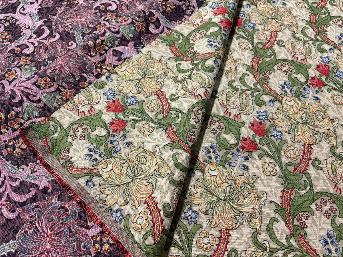 Tessuto arredo gobelin "Arts & Craft" col. 8