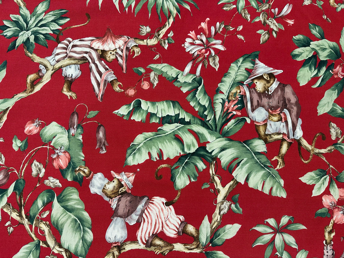 "Mocambo" printed cotton furnishing fabric