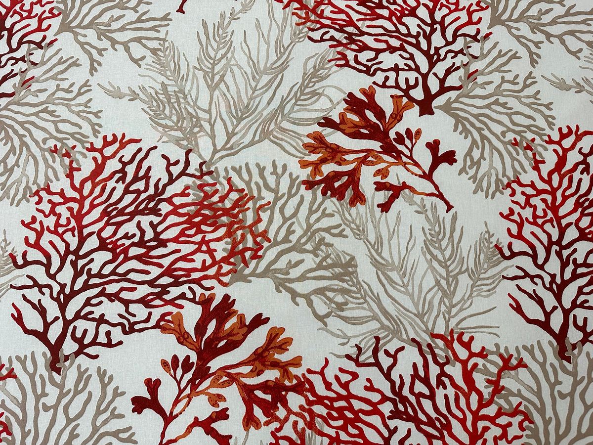 "Corail" stain-resistant resin-coated cotton fabric