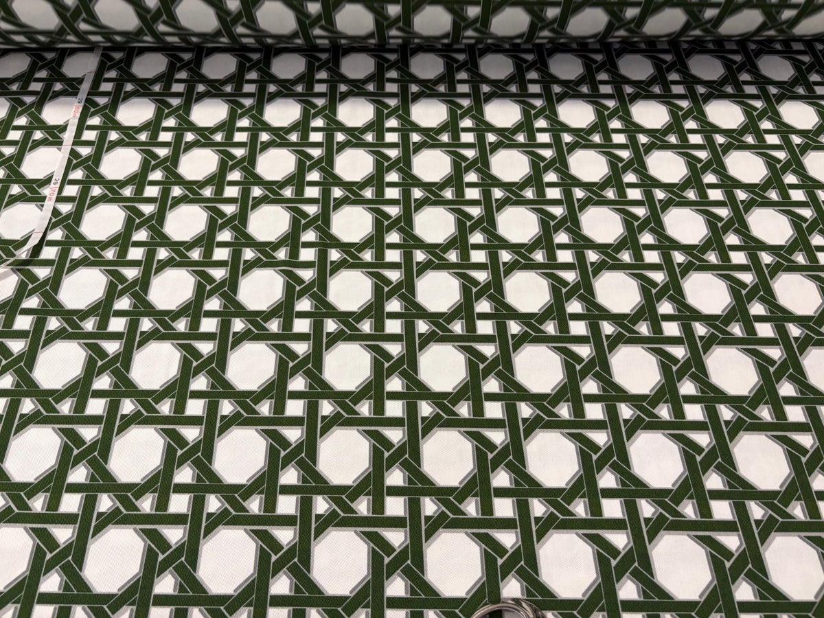 Tessuto Arredo in cotone stampato alt. 280 cm. "Cannage" - letele.it tessuti arredo