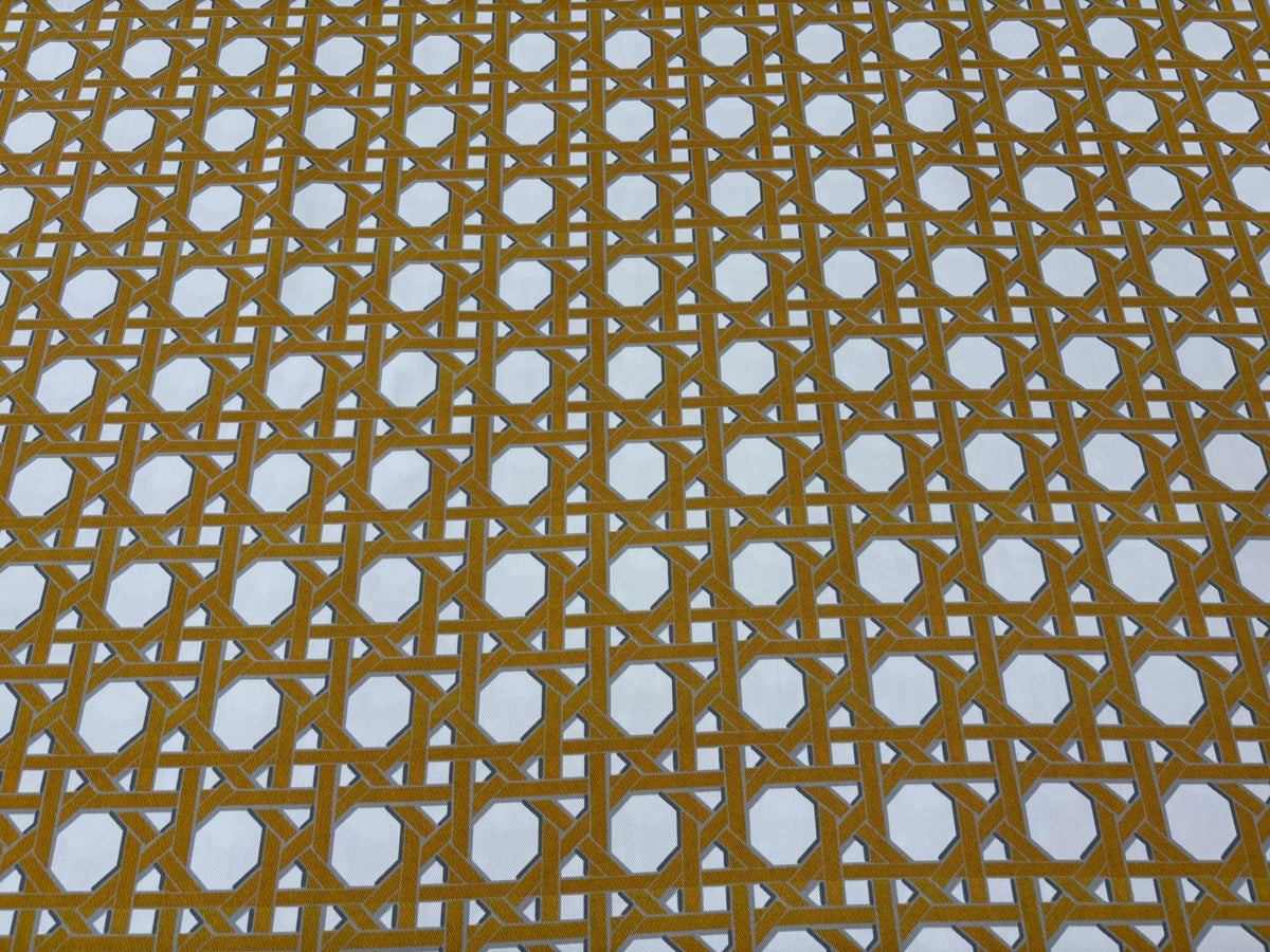 Tessuto Arredo in cotone stampato alt. 280 cm. "Cannage" - letele.it tessuti arredo