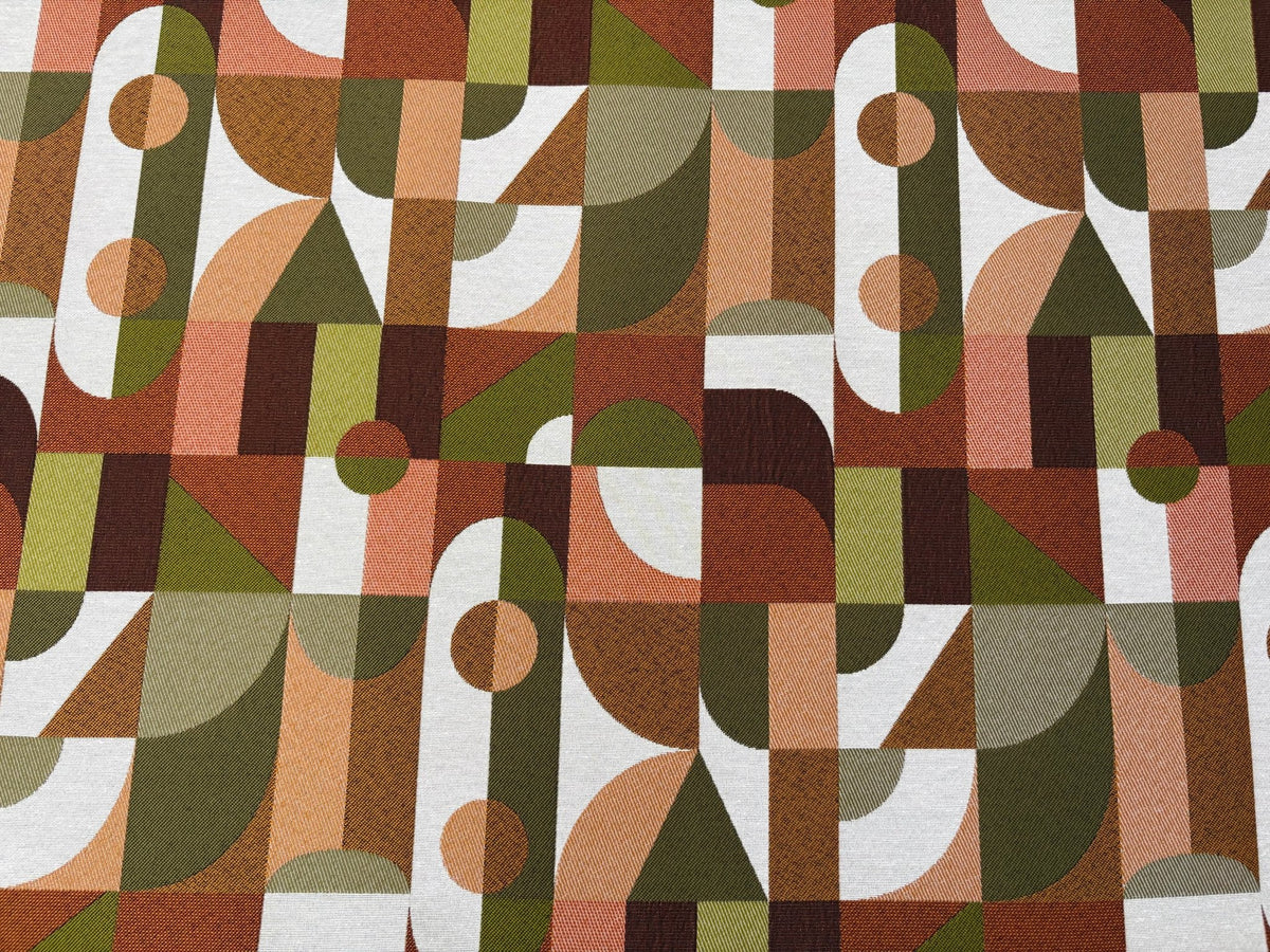 Tessuto arredo jacquard " Abstract" larghezza 140 cm. - letele.it tessuti arredo