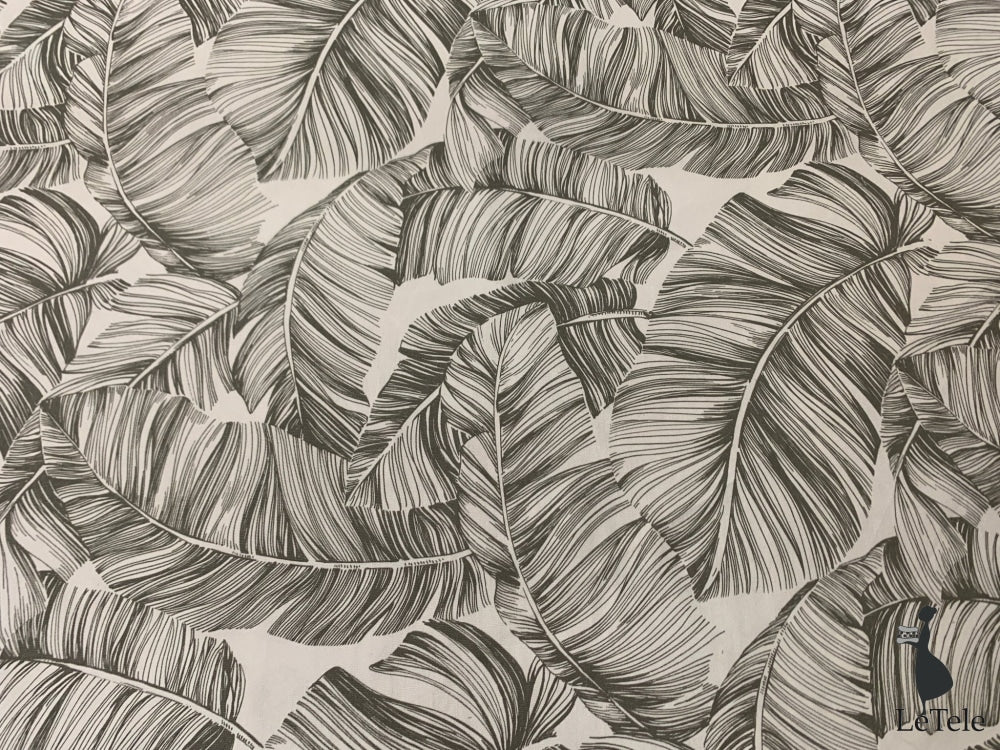 tessuto arredo in cotone stampato "Foliage" - letele.it tessuti arredo