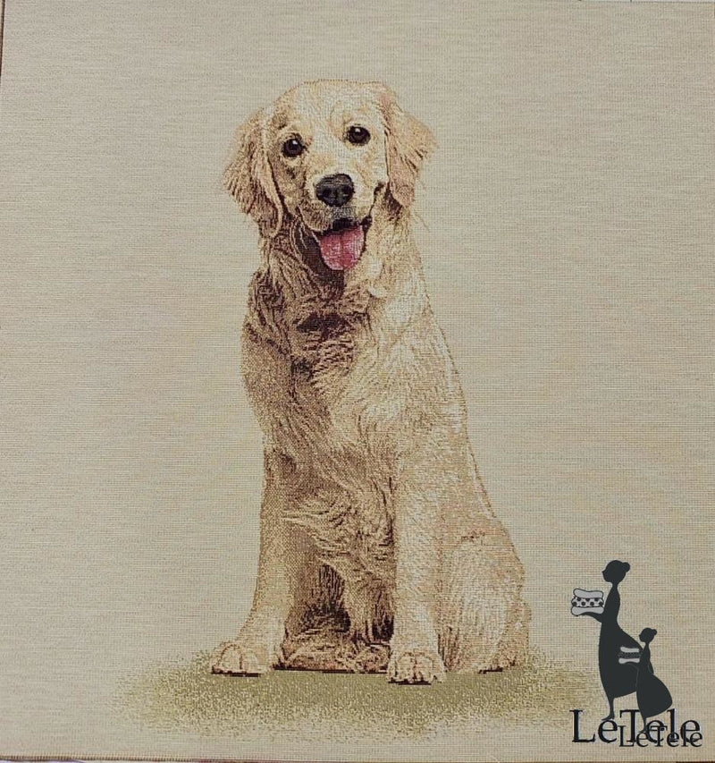 tessuto d'arredo gobelin formato 47x47 "golden # 2 " - letele.it tessuti arredo