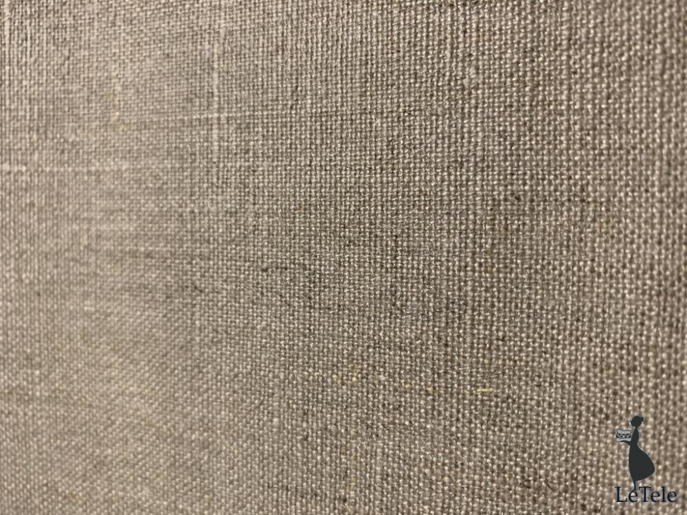 tessuto in lino resinato antimacchia larghezza 150 cm "corda" - letele.it tessuti arredo